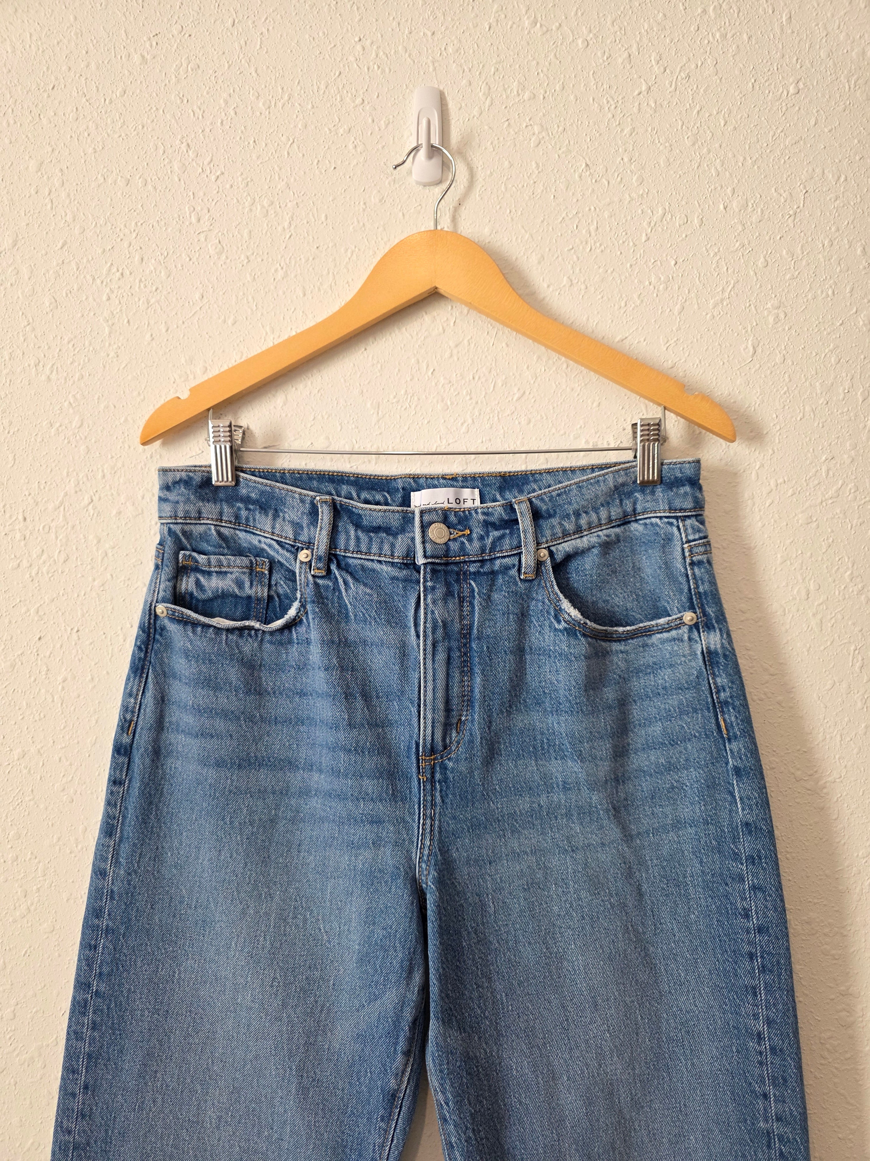 Loft Wide Leg Jeans (29/8)