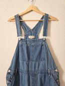 Relaxed Denim Shortalls (L)