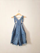 Relaxed Denim Shortalls (L)