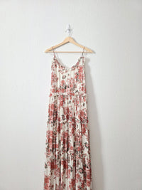 Lulus Floral Maxi Dress (L)