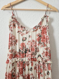 Lulus Floral Maxi Dress (L)