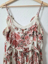 Lulus Floral Maxi Dress (L)