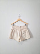 Aerie Cream Shorts (M)