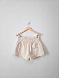 Aerie Cream Shorts (M)