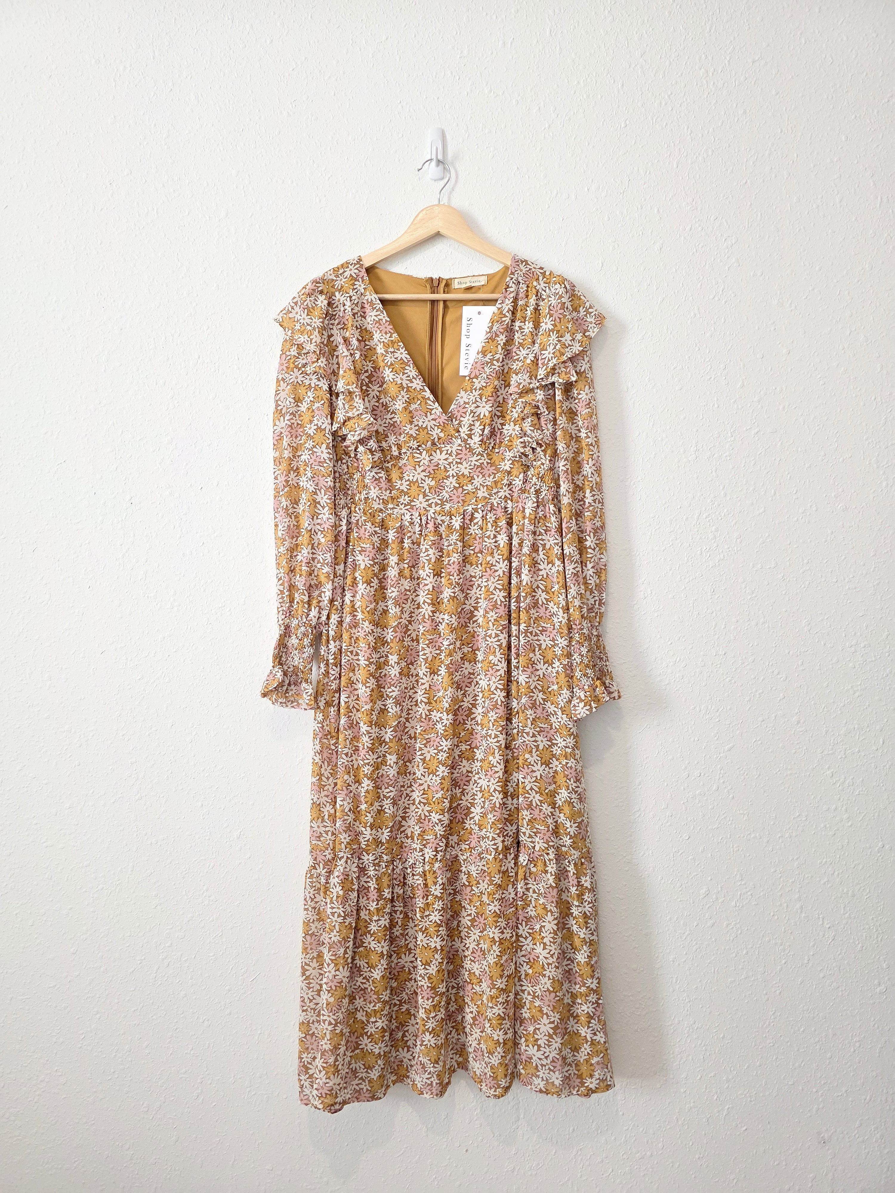 NEW Shop Stevie Floral Midi Dress (L)
