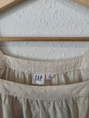 Gap Textured Puff Sleeve Top (S)