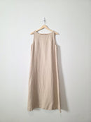 Vintage Eileen Fisher Linen Midi Dress (MP)