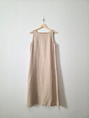 Vintage Eileen Fisher Linen Midi Dress (MP)
