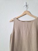 Vintage Eileen Fisher Linen Midi Dress (MP)