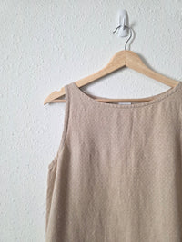 Vintage Eileen Fisher Linen Midi Dress (MP)