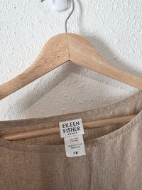 Vintage Eileen Fisher Linen Midi Dress (MP)