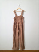 Aerie Cord Kick Flare Overalls (M)
