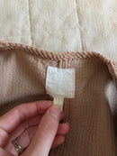 Aerie Cord Kick Flare Overalls (M)