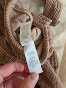 Aerie Cord Kick Flare Overalls (M)