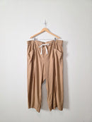 Anthropologie Wide Leg Linen Pants (3X)