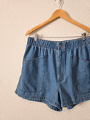 NEW Madewell Denim Pull On Shorts (30)