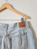 Levi's Light Wash Relaxed Shorts (33)