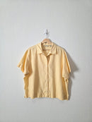 Vintage Eddie Bauer Butter Yellow Top (XL)