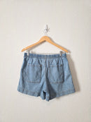 Banana Republic Tie Waist Denim Shorts (M)
