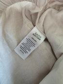 Wide Leg Linen Crop Pants (S)