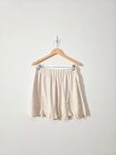 La Miel Oat Linen Blend Shorts (L)