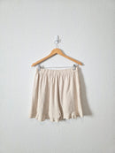 La Miel Oat Linen Blend Shorts (L)