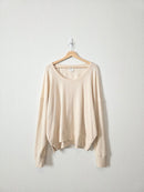 Aerie Oversized Waffle Tee (L)
