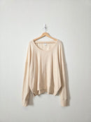 Aerie Oversized Waffle Tee (L)