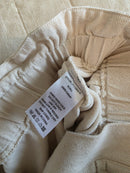 Lush Ecru Cotton Shorts (M)