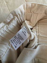 Lush Ecru Cotton Shorts (M)