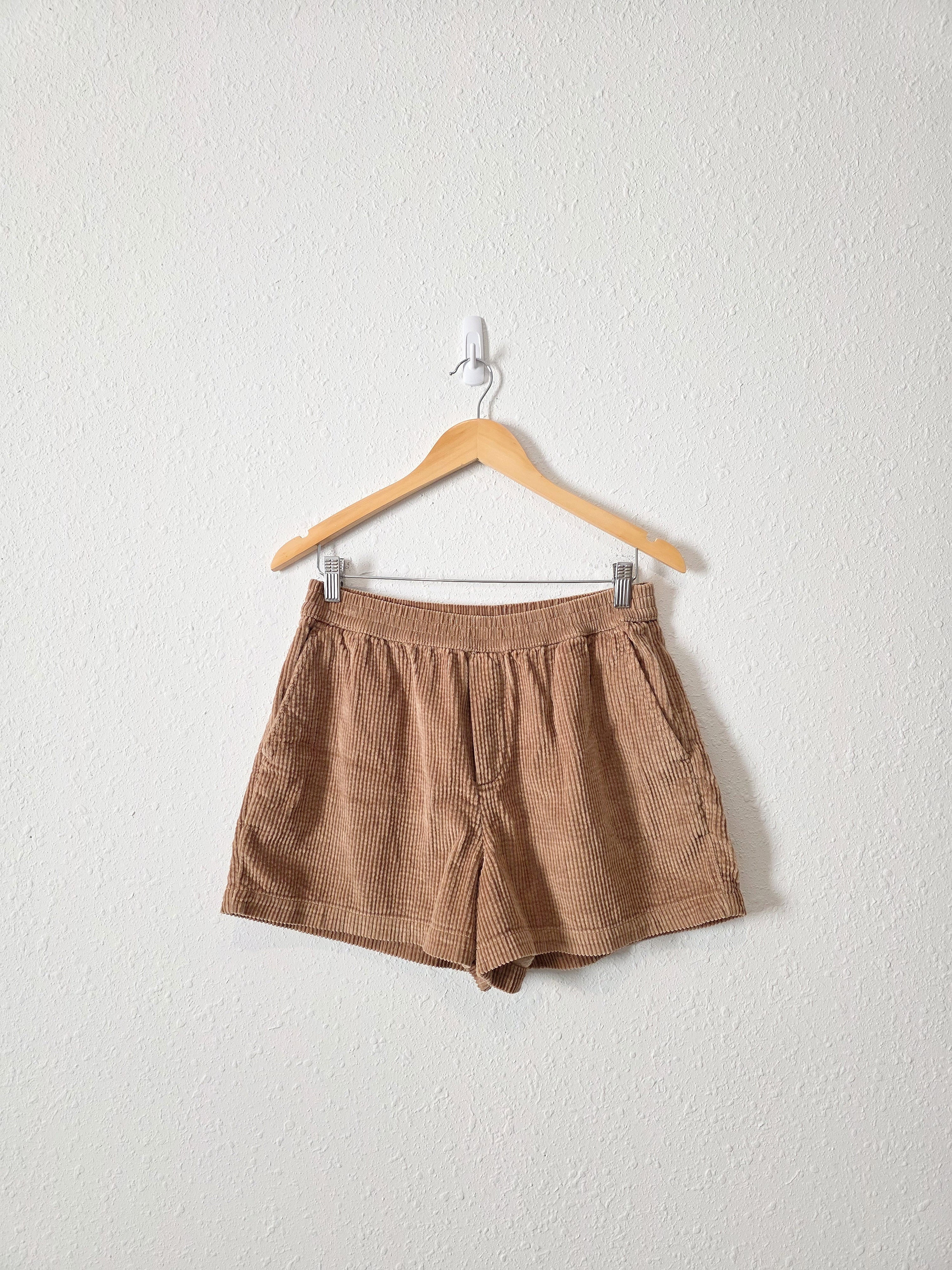 Aerie Brown Cord Shorts (M)
