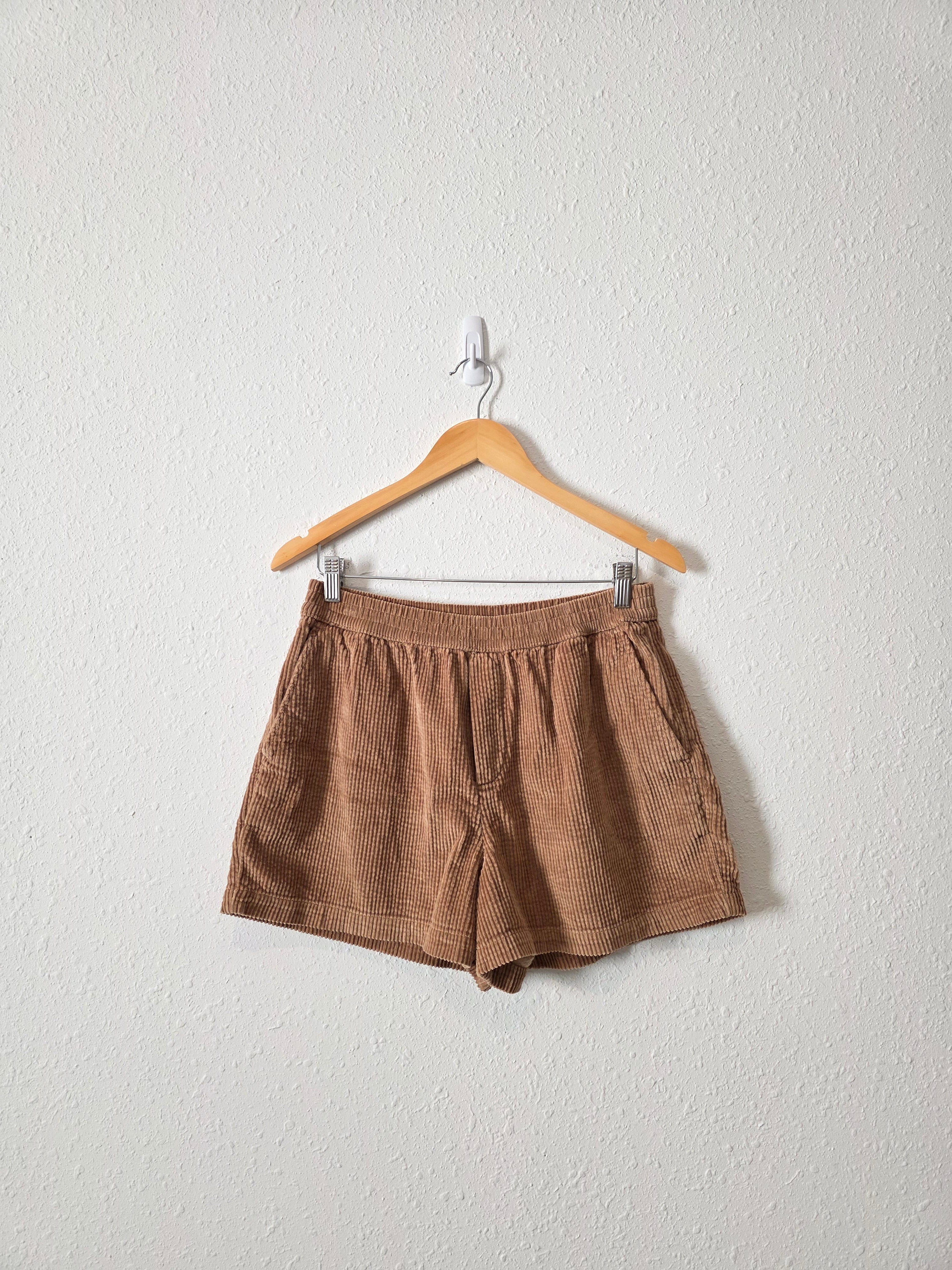 Aerie Brown Cord Shorts (M)