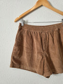 Aerie Brown Cord Shorts (M)