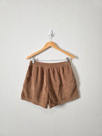 Aerie Brown Cord Shorts (M)