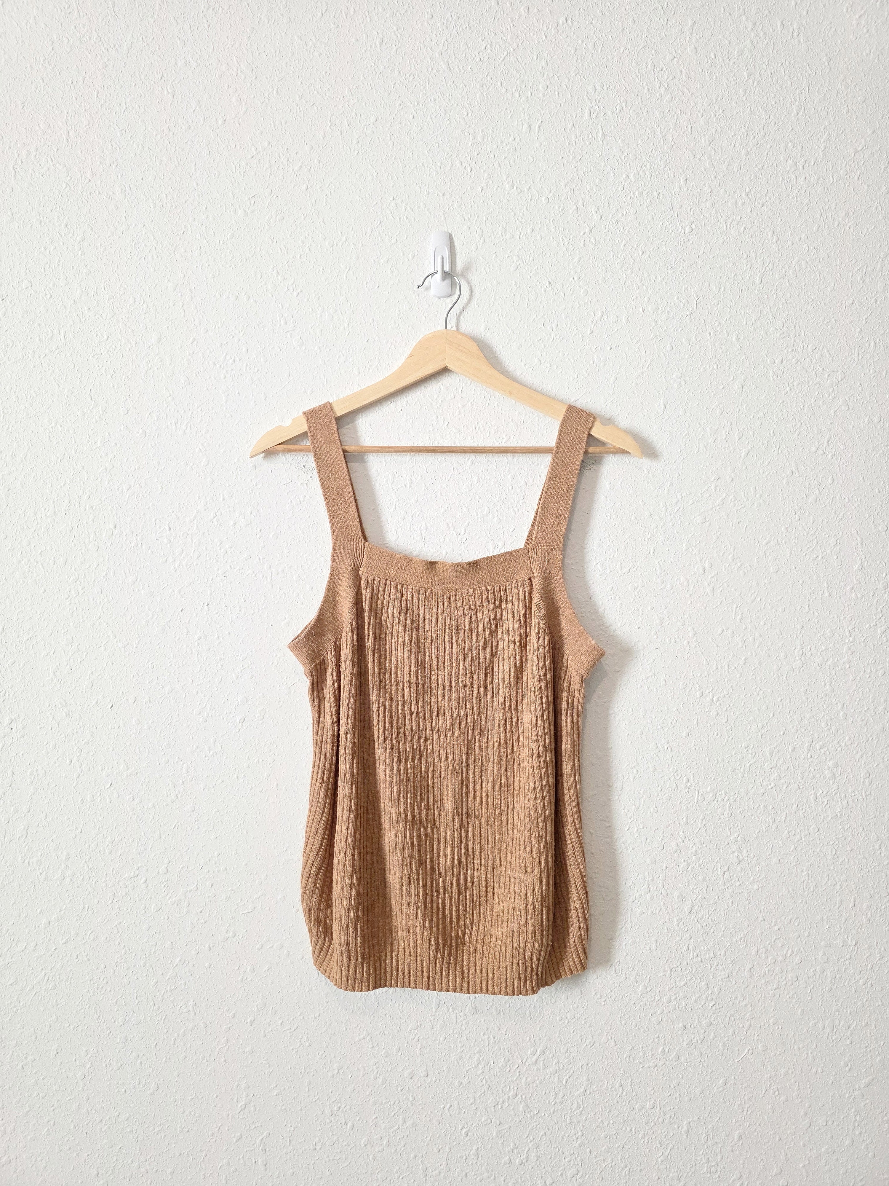 Banana Republic Brown Ribbed Tank (M)