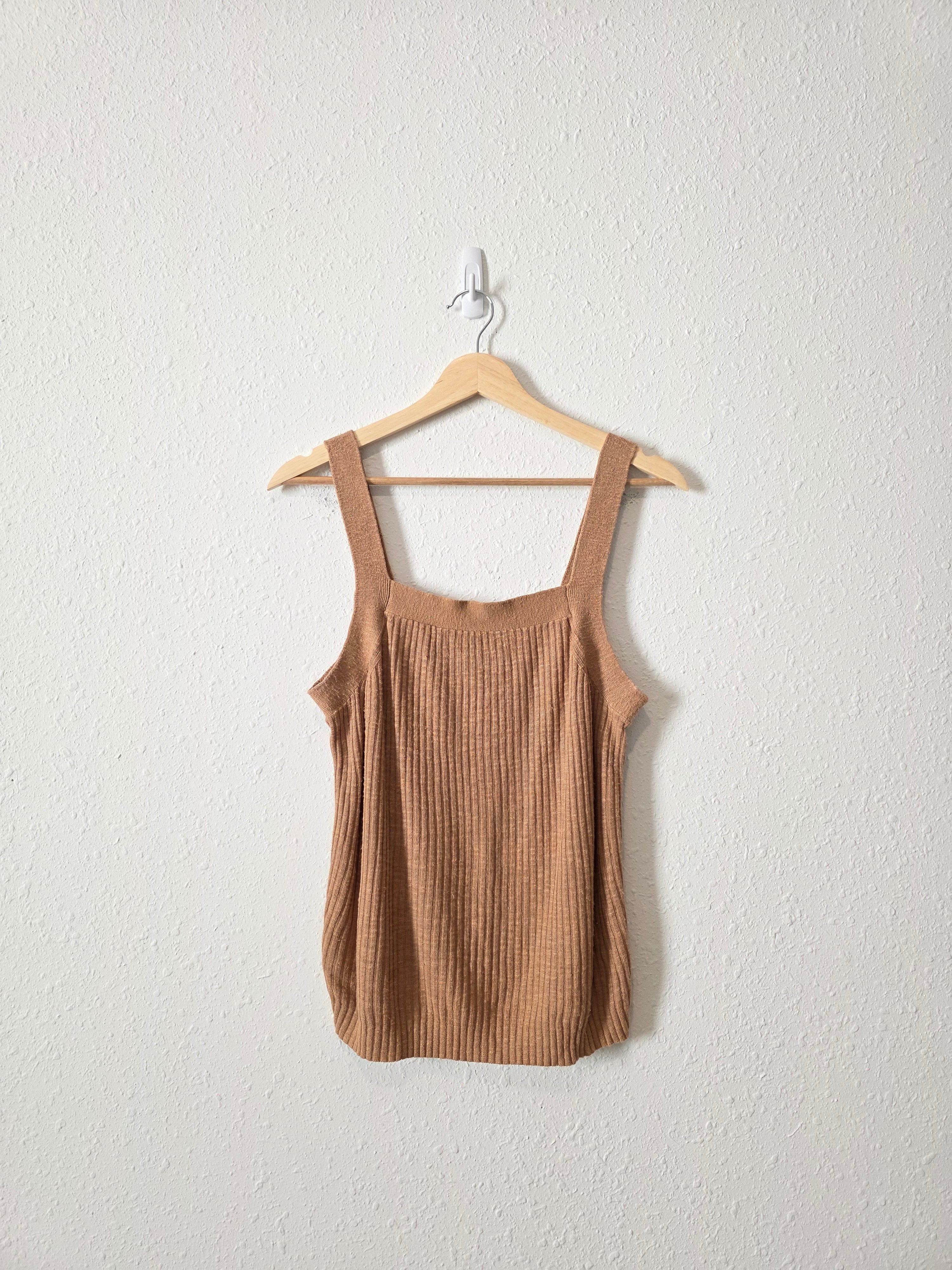 Banana Republic Brown Ribbed Tank (M)
