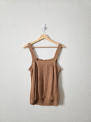 Banana Republic Brown Ribbed Tank (M)