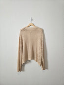 Crochet Knit Cardigan (2X)