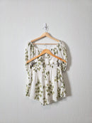Abercrombie Green Floral Set (S/M)