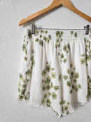 Abercrombie Green Floral Set (S/M)