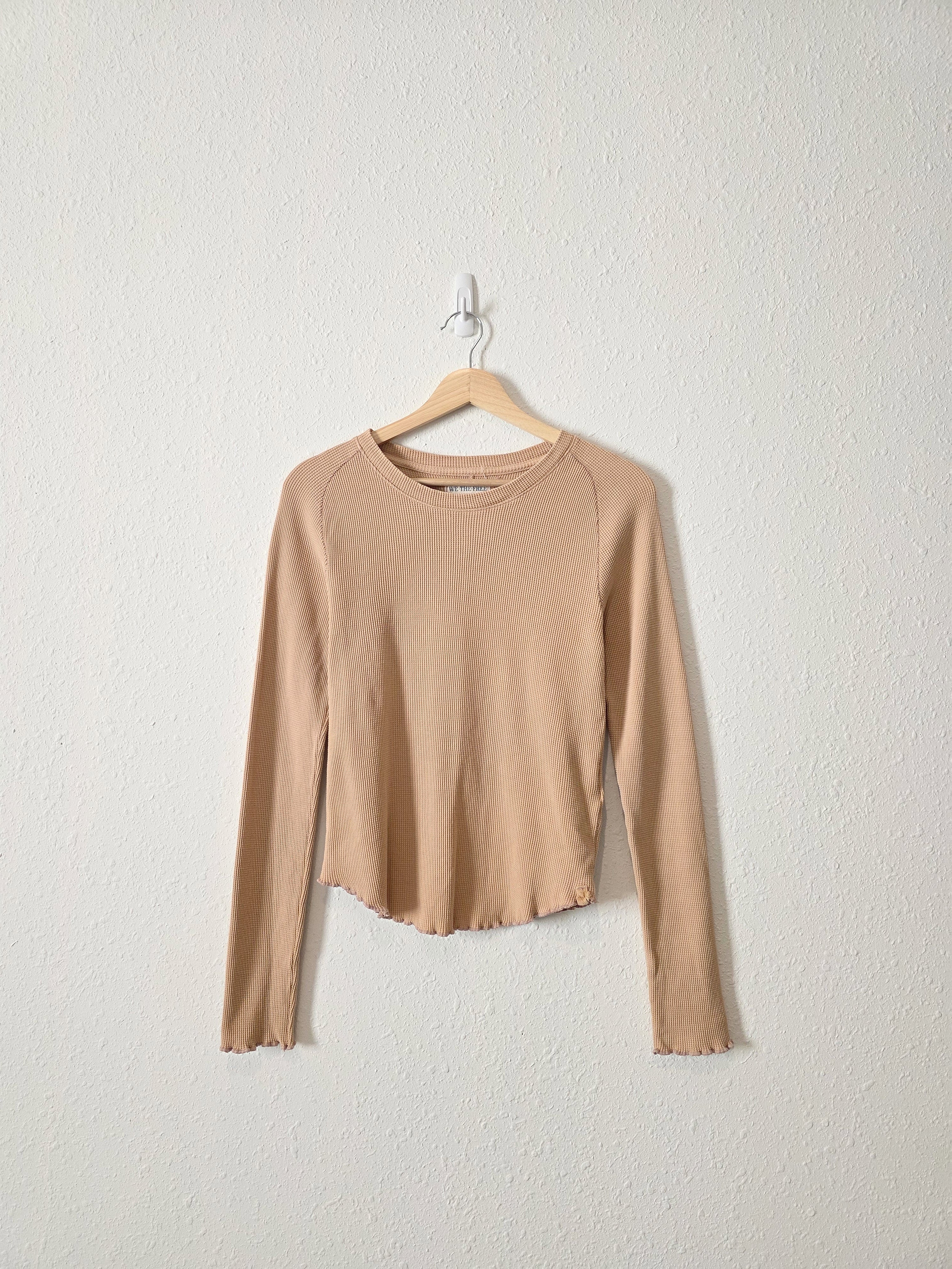 Free People Thermal Tee (S)