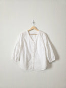 Floral Eyelet Cotton Blouse (SP)