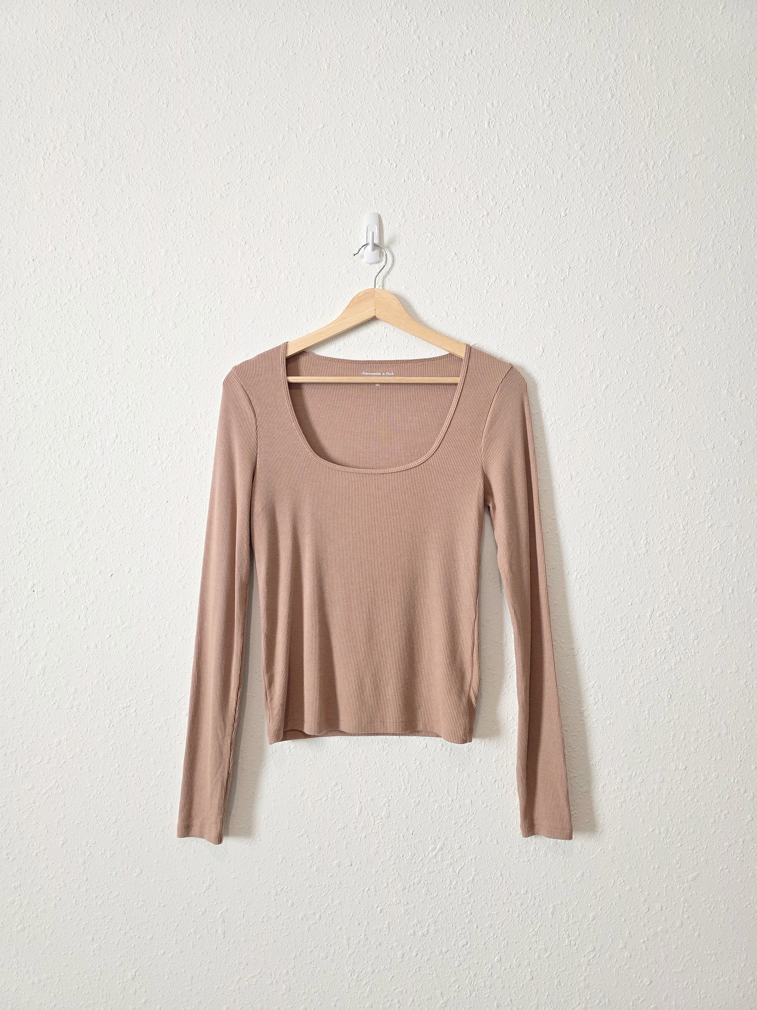 Abercrombie Ribbed Tee (S)