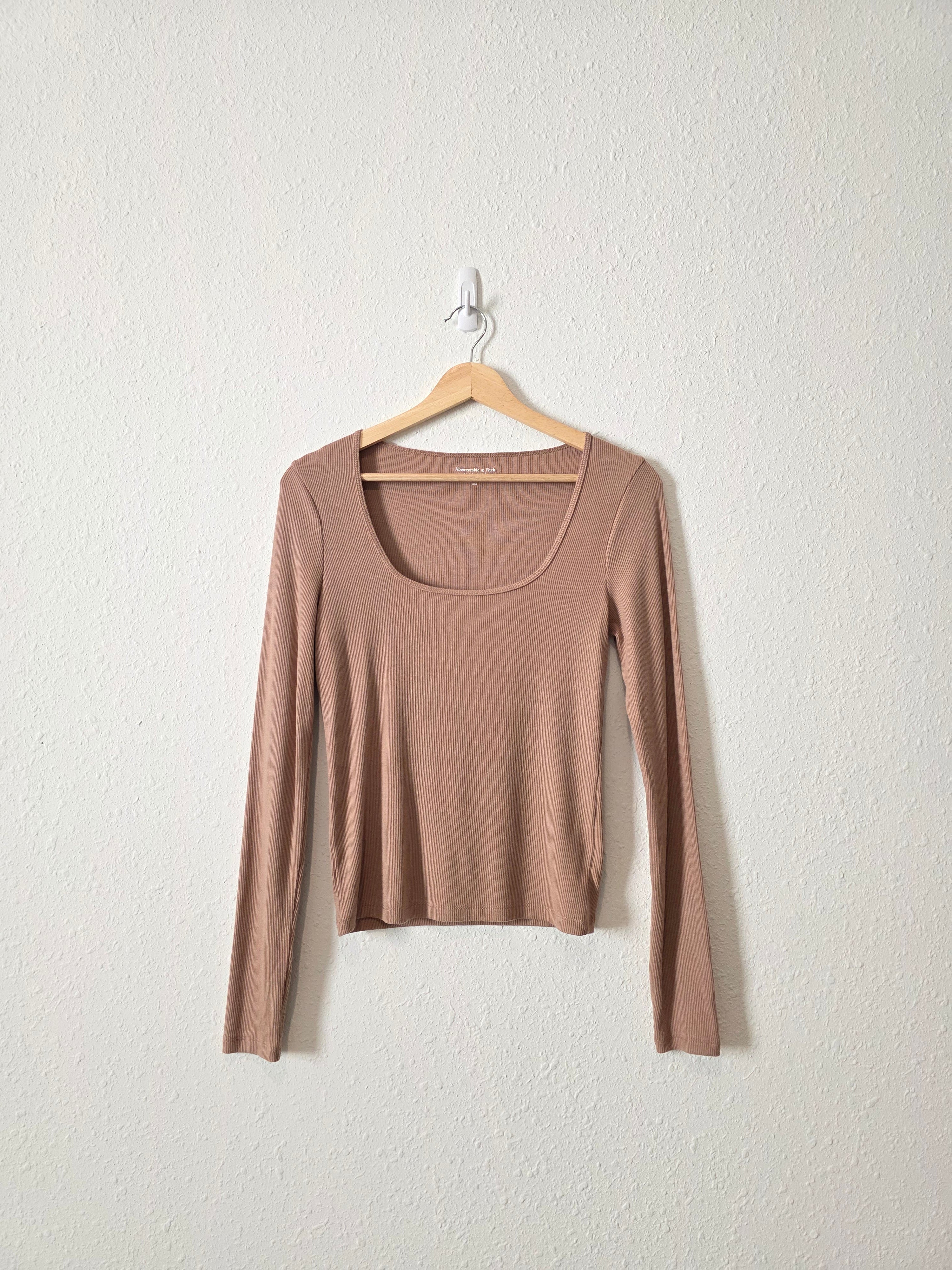 Abercrombie Ribbed Tee (S)