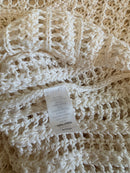NEW Linen Crochet Sweater (L)