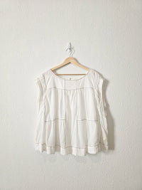 Anthropologie Cotton Babydoll Top (3X)