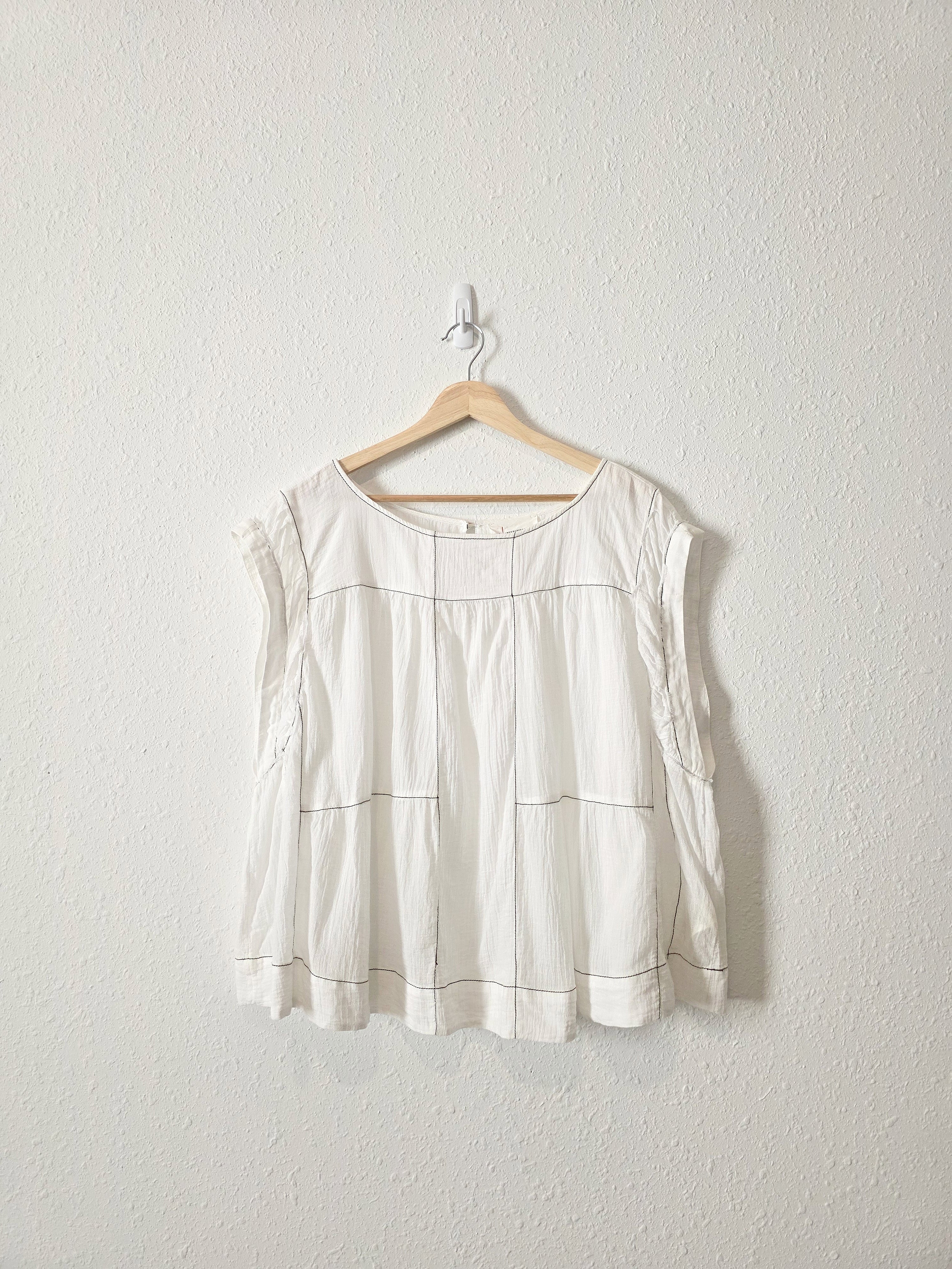 Anthropologie Cotton Babydoll Top (3X)