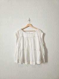 Anthropologie Cotton Babydoll Top (3X)