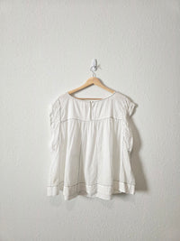 Anthropologie Cotton Babydoll Top (3X)