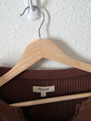 Madewell Brown Thermal Tee (S)